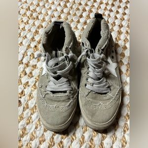 ShuShop canvas Greenish Sneakers